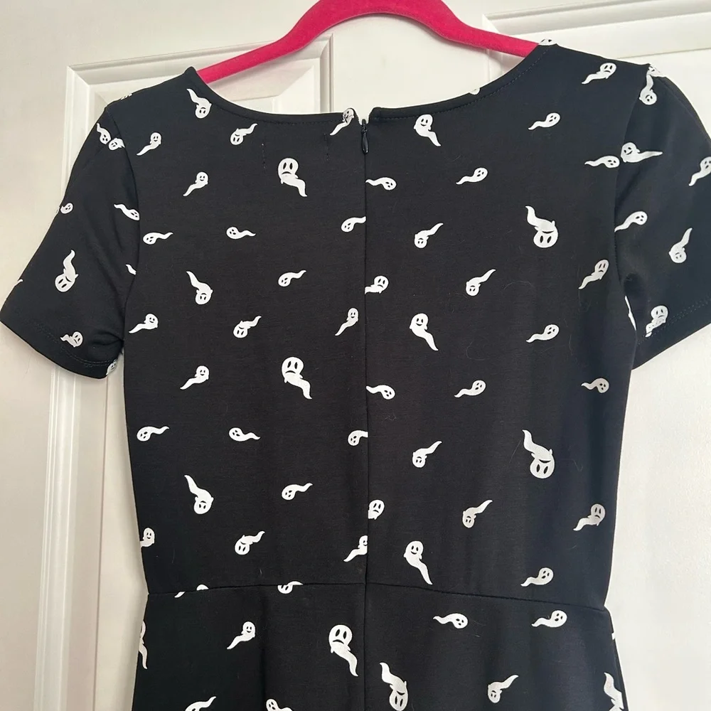 UV Retro Ghost Wiggle Dress - Picture 4 of 8